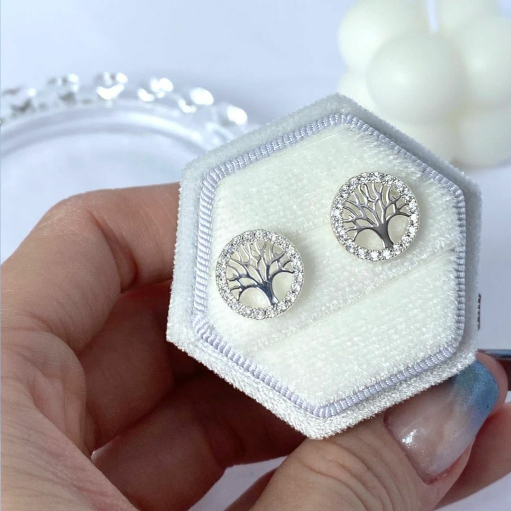 Brinco prata 925 Arvore da Vida