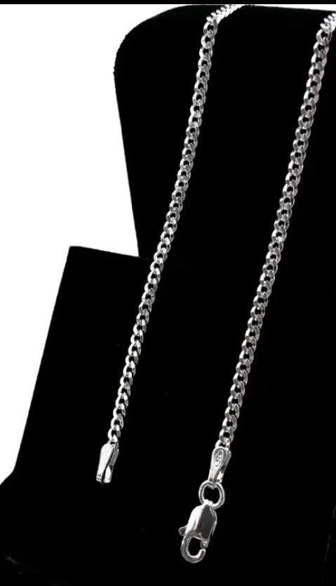 Pulseira prata 925 Grumet Masculina Escamada 5mm Italiana Fina
