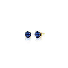 BRINCO PONTO DE LUZ 6MM DOURADO SAFIR