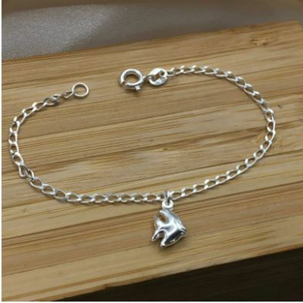 Pulseira Infantil com 1 Peixe tam 14cm
