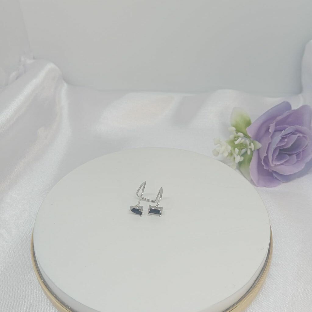 Piercing Ágatas Negra Fake