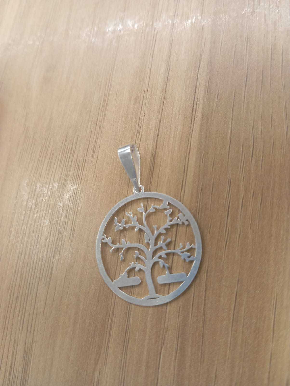Corrente Veneziana prata 925 com Pingente Arvore da Vida com até 8 nomes
