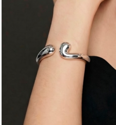 BRACELETE GOTAS LISA RÓDIO BRANCO