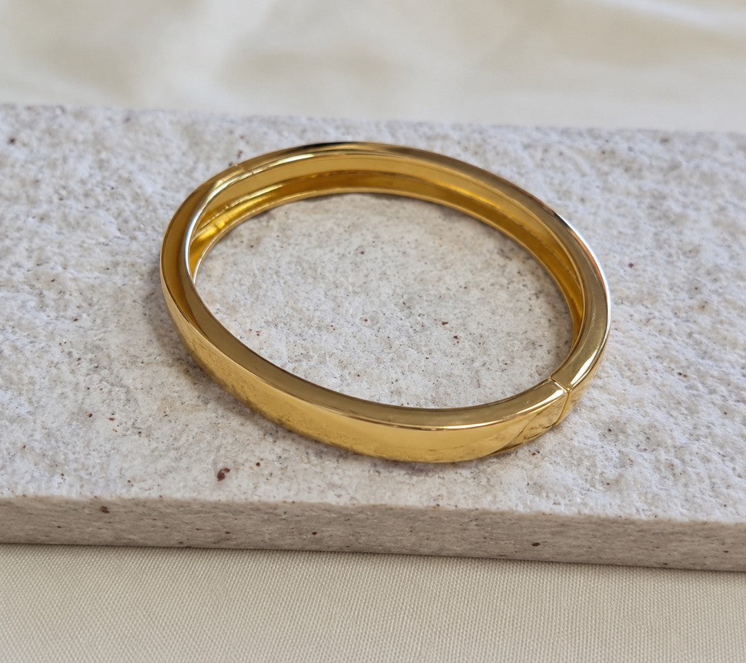 Bracelete Largo Banhado a Ouro Tam. 60cm