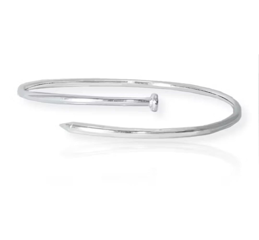 Bracelete prata 925 Prego Fino