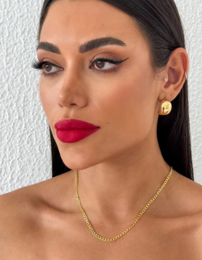 Choker Folheado a Ouro 18k Corrente Fina