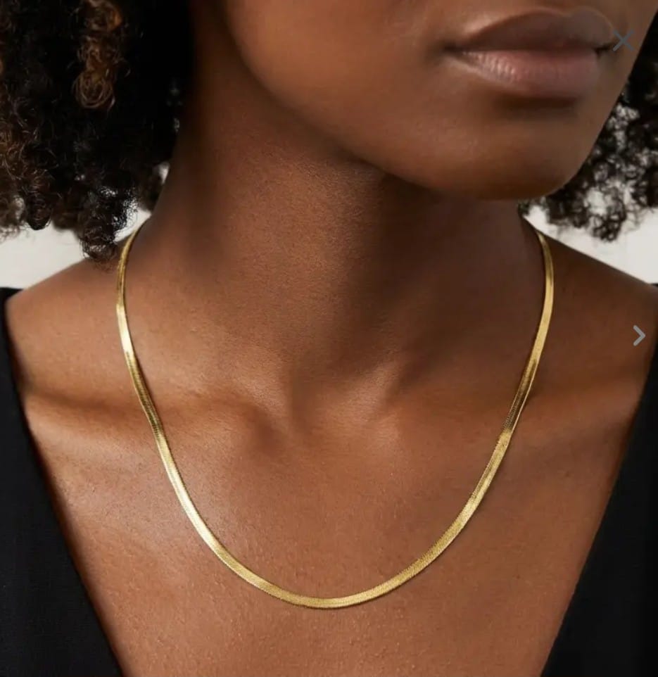 CHOKER FITA BANHADO A OURO