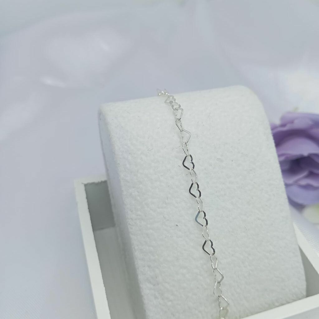 Pulseira Elo Coração 040 0,9gr