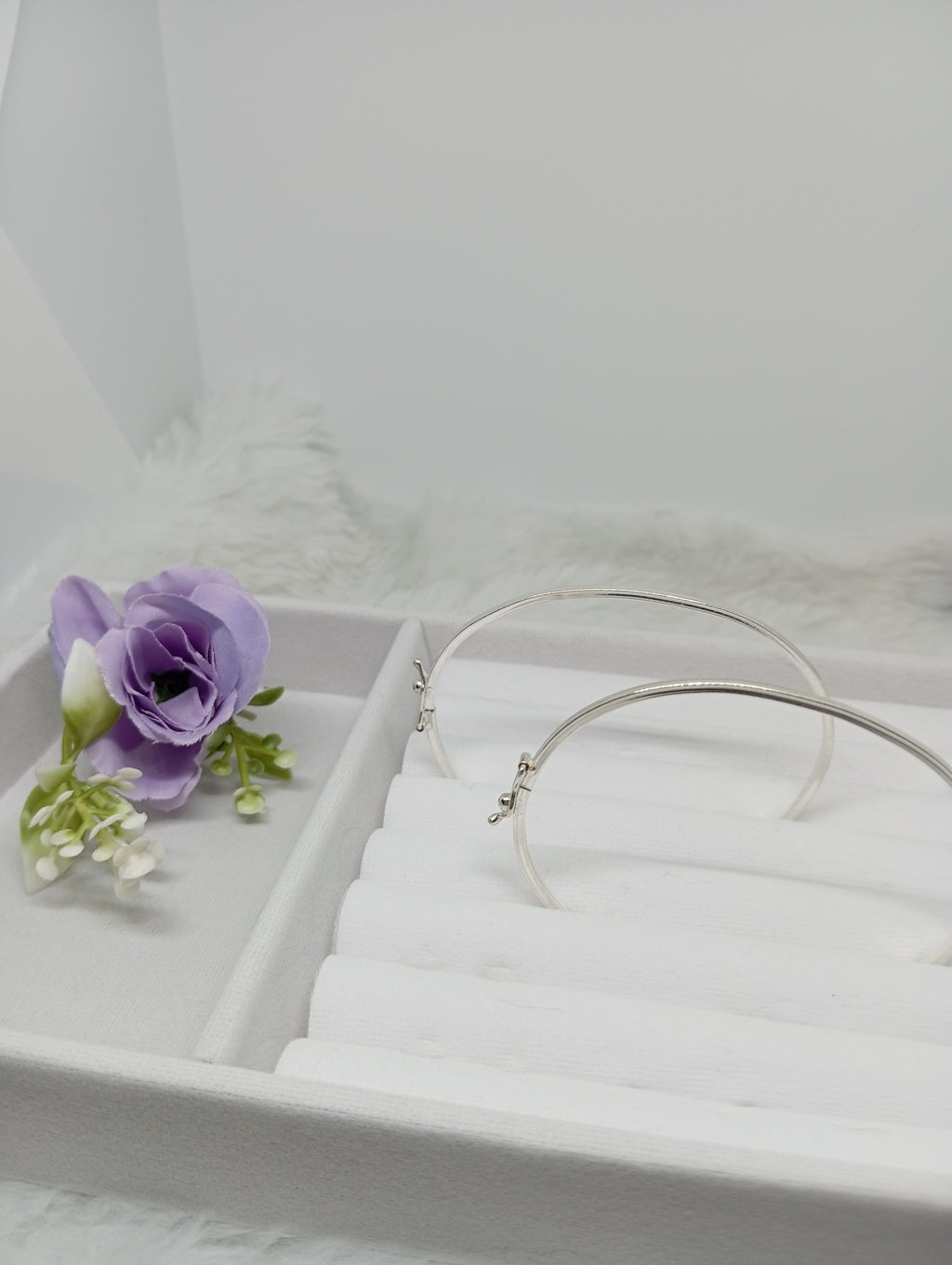 Bracelete Fino de Prata Fio Quadrado 1.3mm 2g