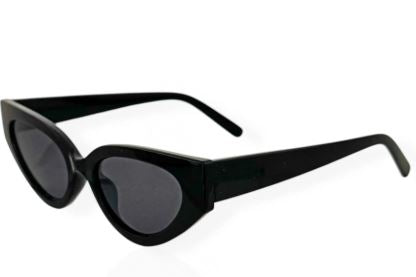 Óculos Giselle - Armação Preta com Lente Preta Proteção Contra Raios UVA / UV400