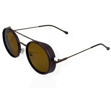 Óculos Valentina- Armação Marrom com Lente Marrom Proteção das Lentes Contra Raios UVA / UV400