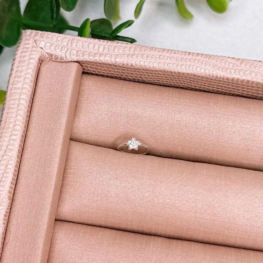 PIERCING ARGOLINHA ESTRELA CRAVEJADO DE NARIZ PRATA 25