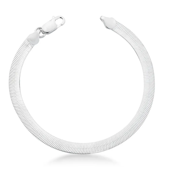Pulseira de prata 925 laminada 1480 magic Fio 40