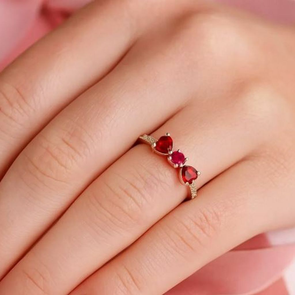 Anel de prata 925 princesa branca de neve coração