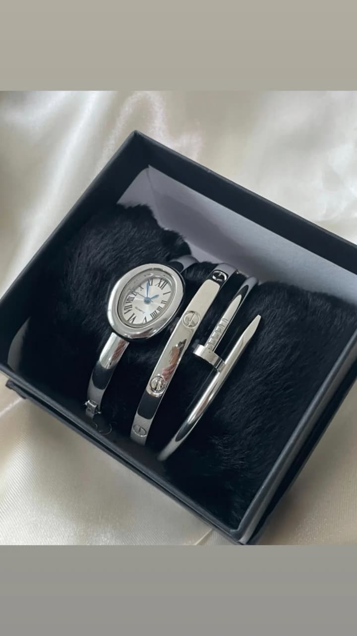 Relógio bracelete de Quartzo Feminino Pequeno Roma Dial Retro Clássico