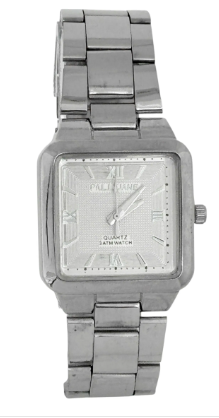 Relógio Aline Design Prata