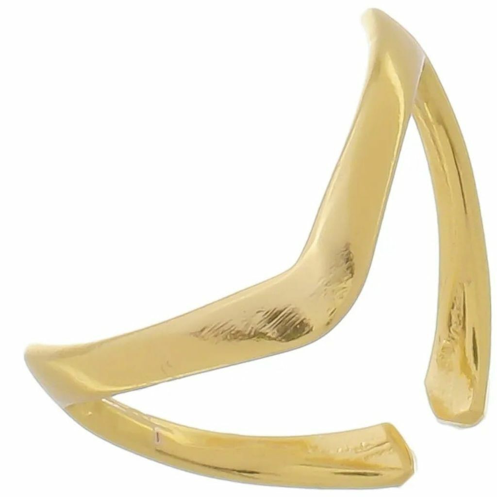 Anel Falange Semi Jóia ouro Maria de Fátima