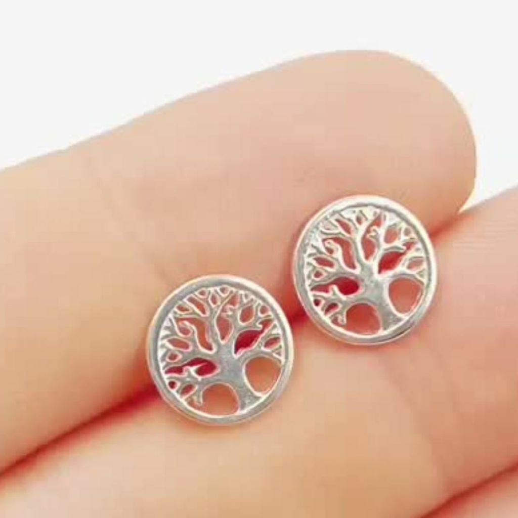 Brinco Arvore da Vida prata 925