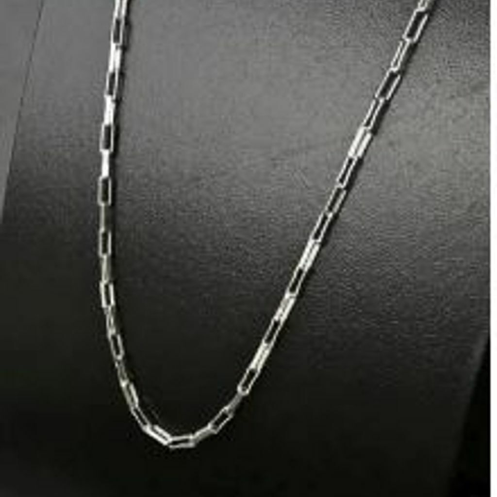 Corrente de prata 925 Cartier 1703 box fio 35