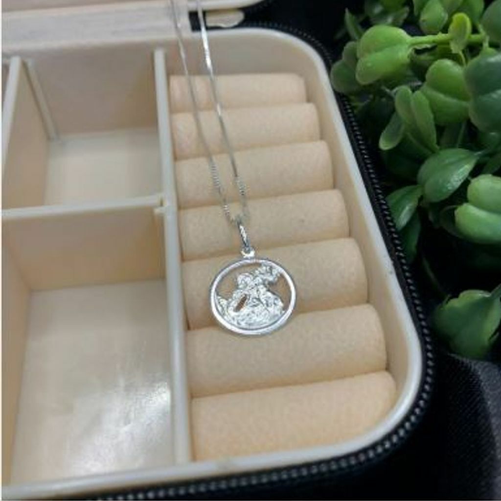 Corrente com Pingente 053M Medalha São Jorge