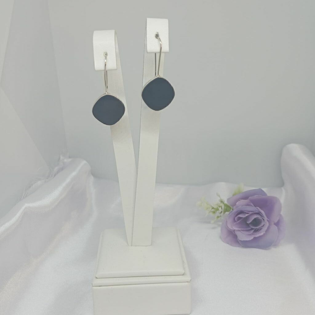 Brinco Ágata Negra Pendurico