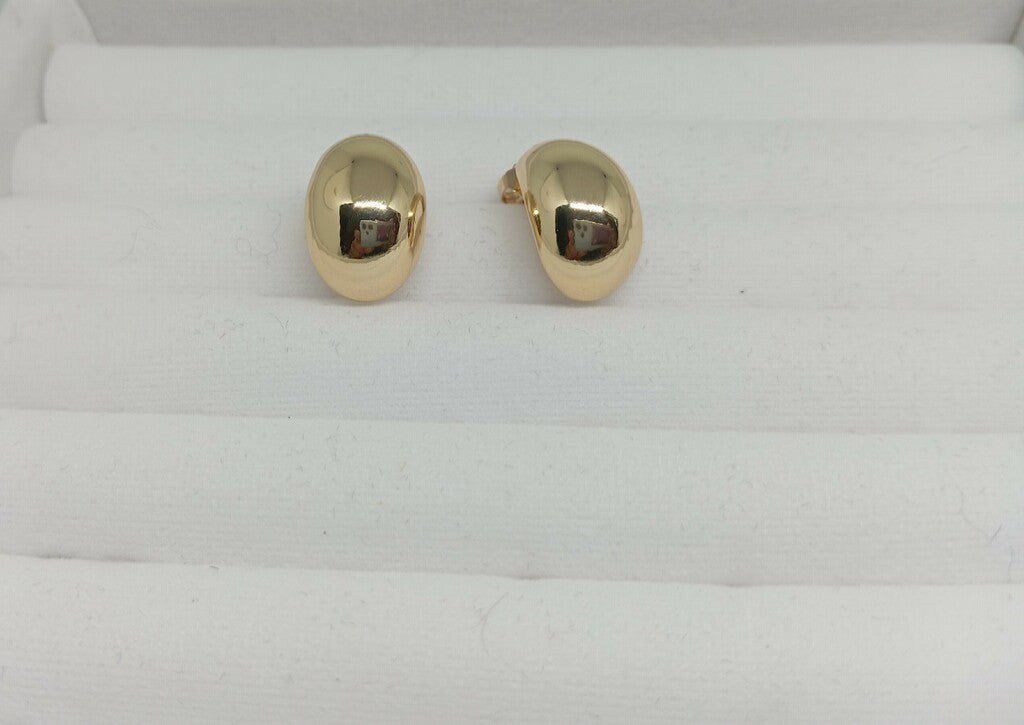 Brinco Gota Médio Dourado