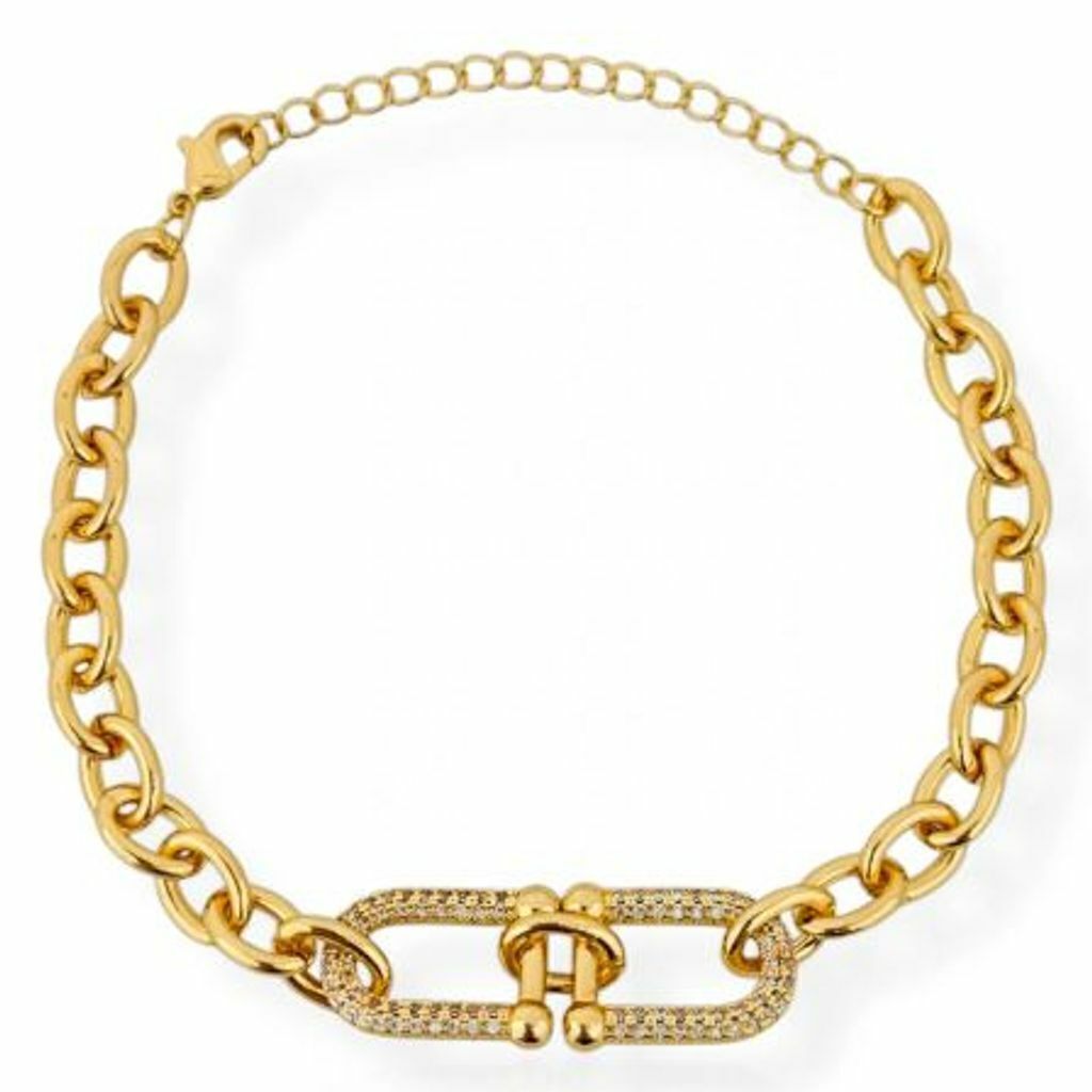 Pulseira Elos Corrente Tiffany Semi Jóia Prata